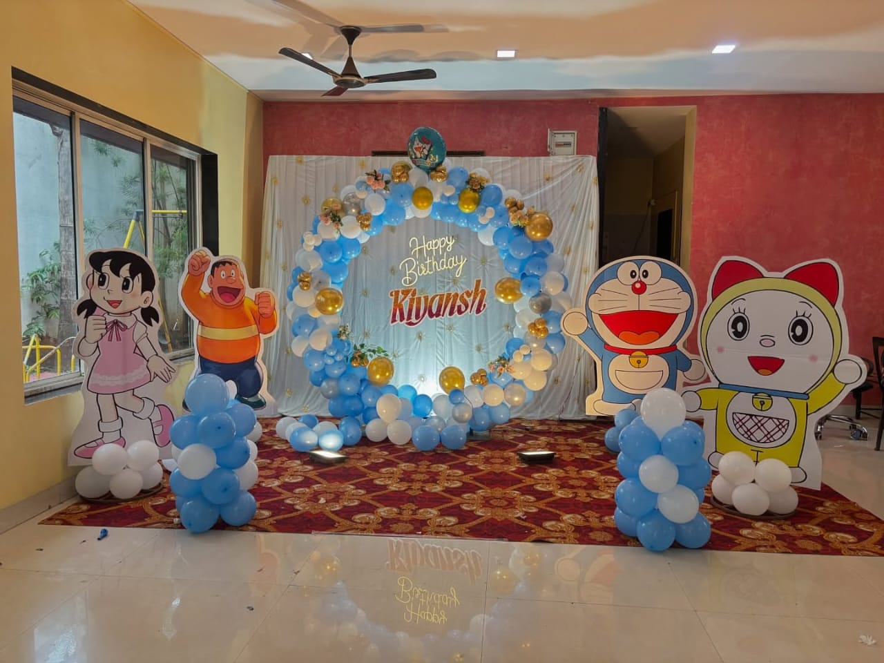 Doraemon Cartoon Birthday Theme